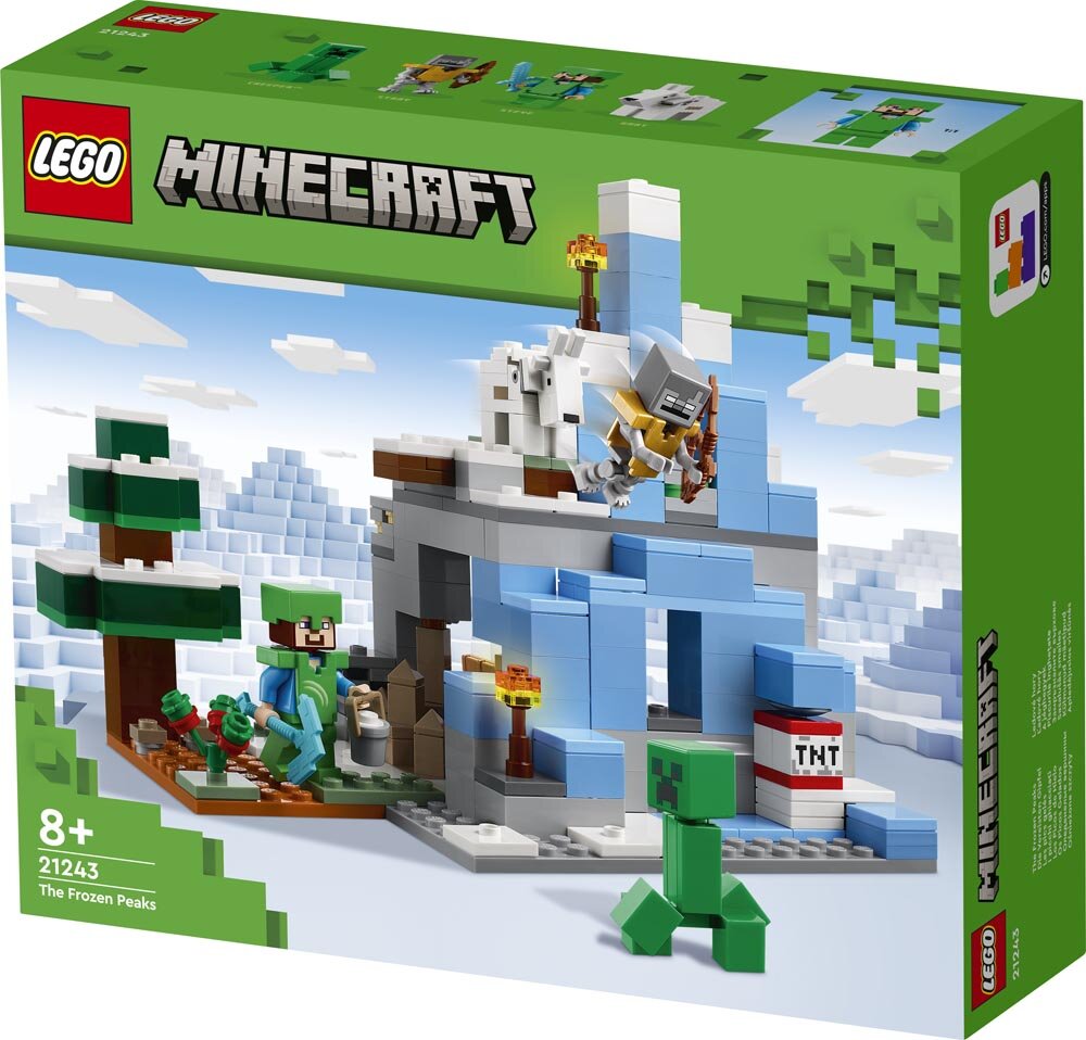 LEGO Minecraft - De IJsbergtoppen 8+