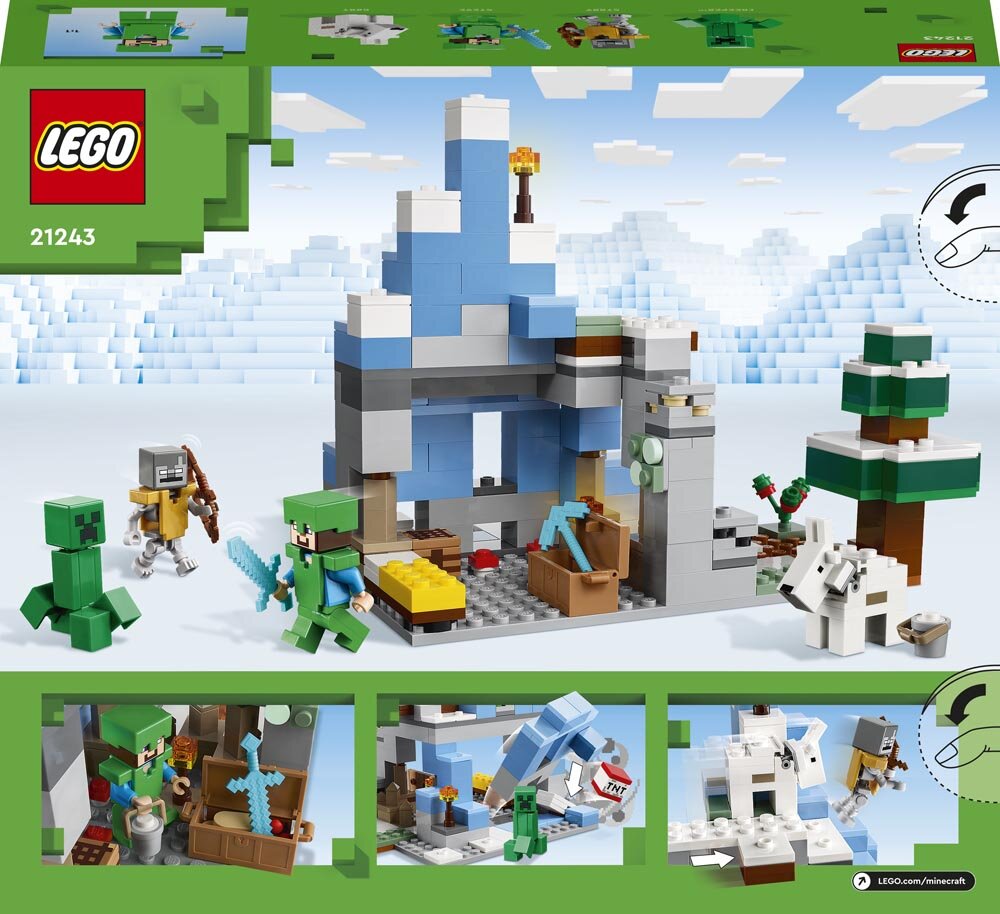 LEGO Minecraft - De IJsbergtoppen 8+