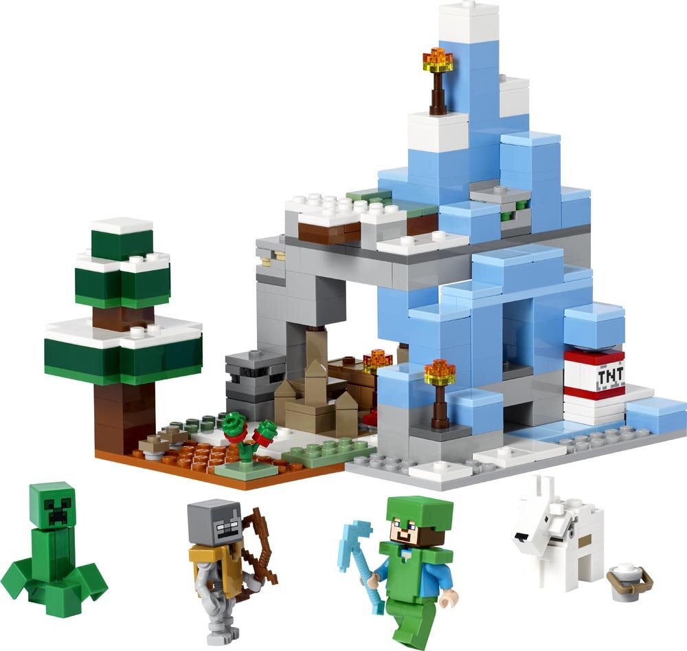 LEGO Minecraft - De IJsbergtoppen 8+