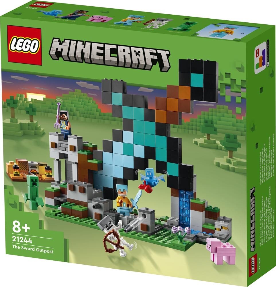 LEGO Minecraft - Uitvalbasis Zwaard 8+