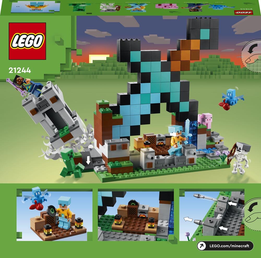 LEGO Minecraft - Uitvalbasis Zwaard 8+