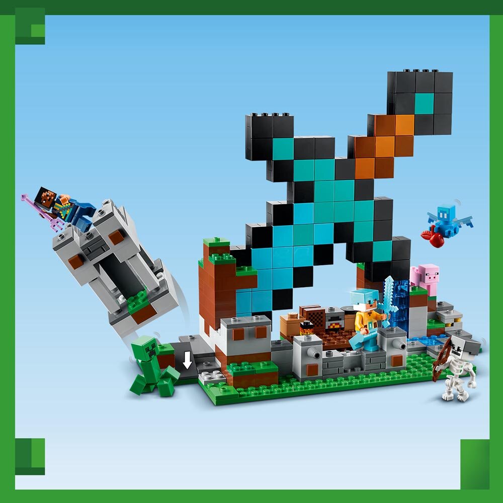 LEGO Minecraft - Uitvalbasis Zwaard 8+