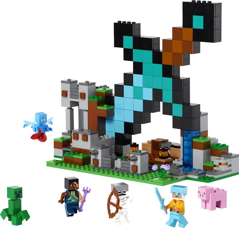 LEGO Minecraft - Uitvalbasis Zwaard 8+