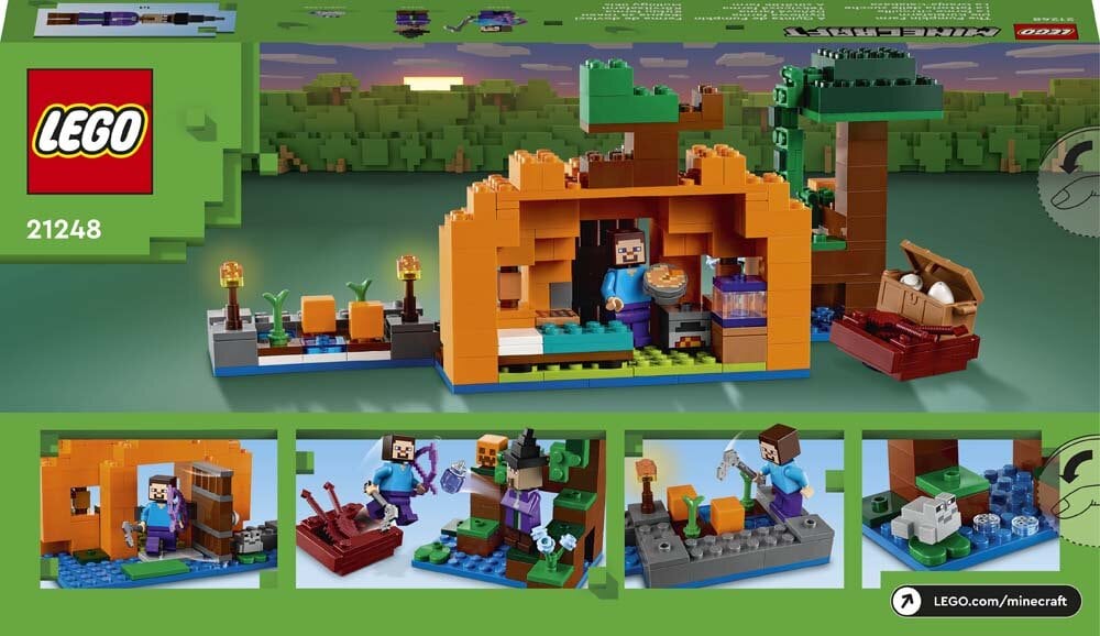 LEGO Minecraft - De pompoenboerderij 8+