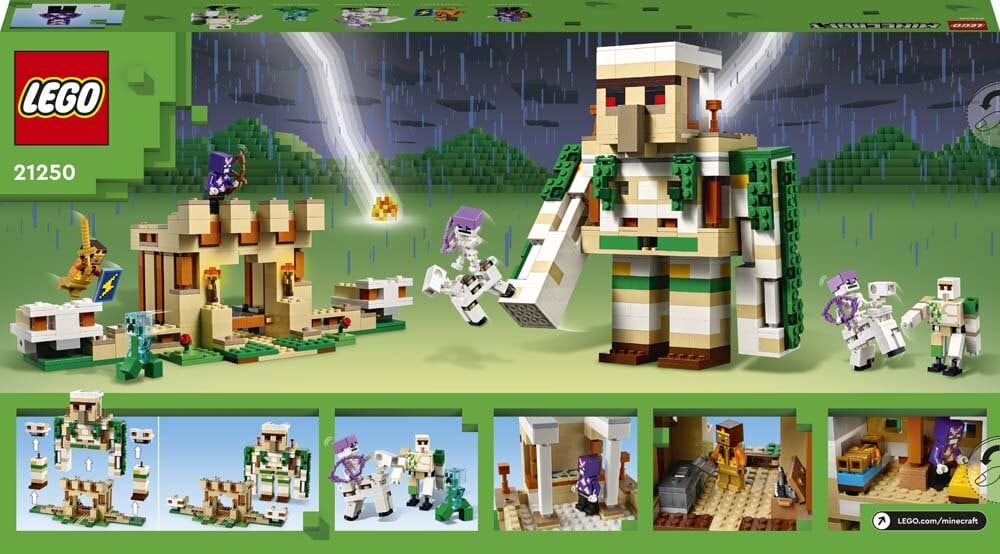 LEGO Minecraft - Het ijzergolemfort 9+