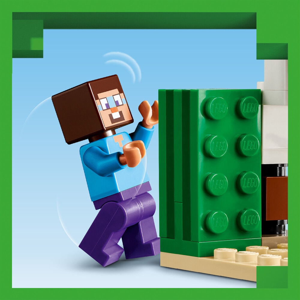 LEGO Minecraft - Steve's woestijnexpeditie 6+