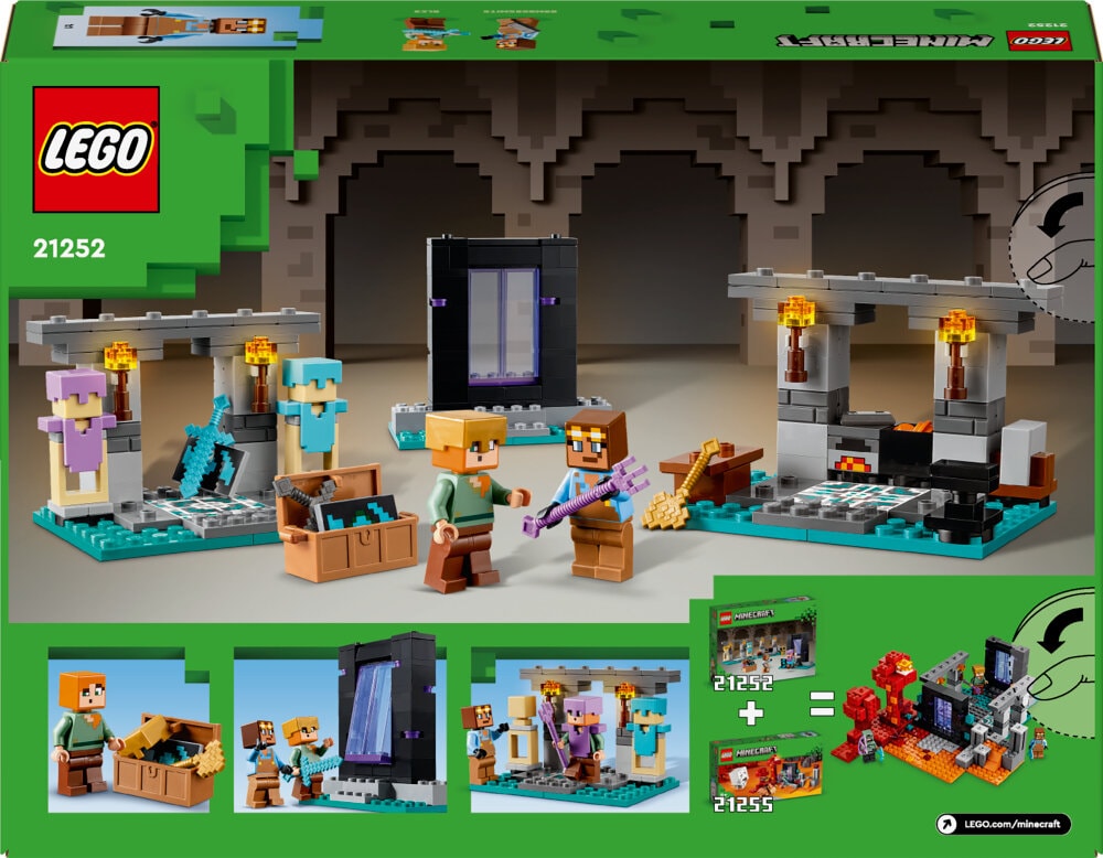 LEGO Minecraft - De wapensmederij 7+