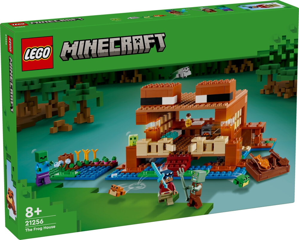 LEGO Minecraft - Het kikkerhuis 8+