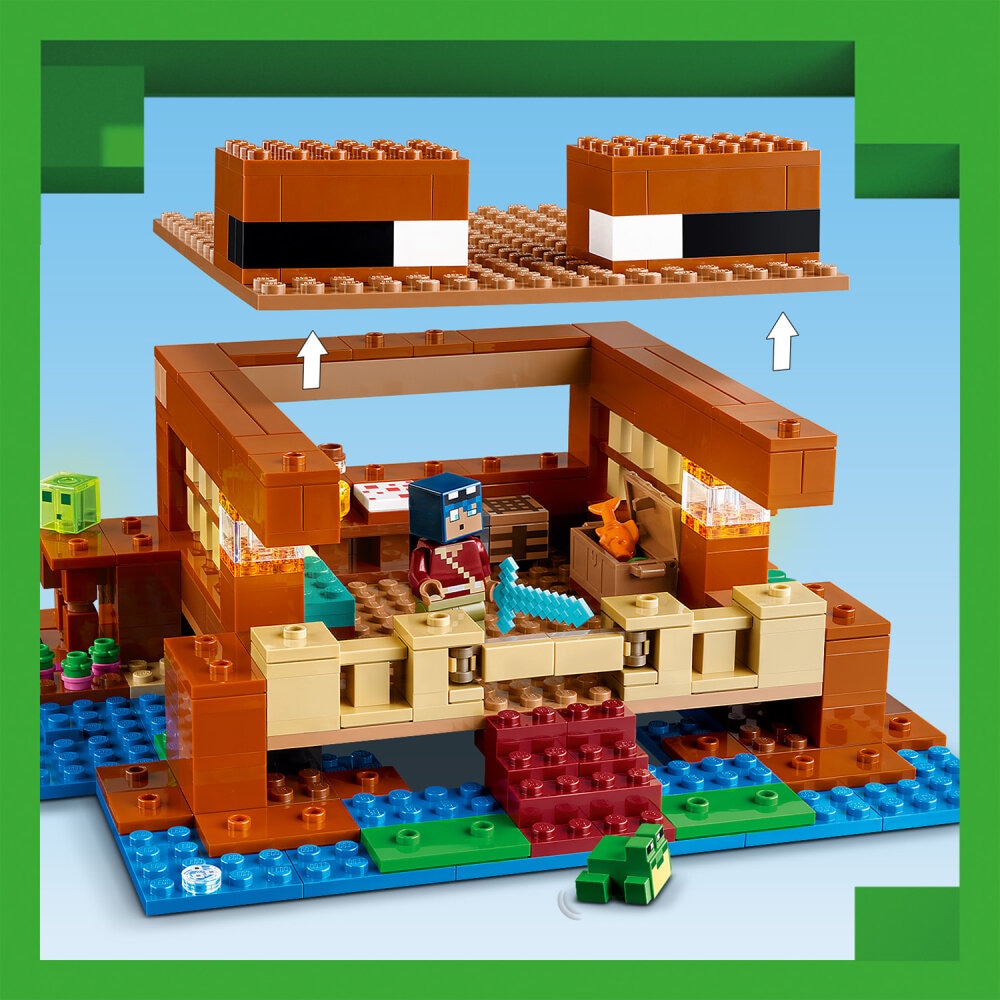 LEGO Minecraft - Het kikkerhuis 8+