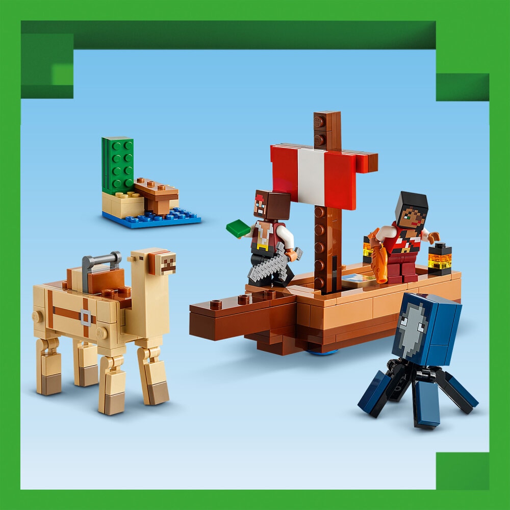LEGO Minecraft - De piratenschipreis 8+