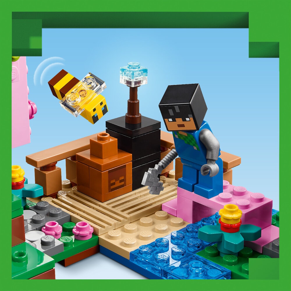 LEGO Minecraft - De kersenbloesemtuin 8+