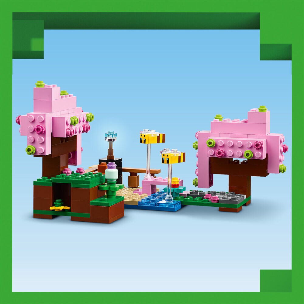 LEGO Minecraft - De kersenbloesemtuin 8+