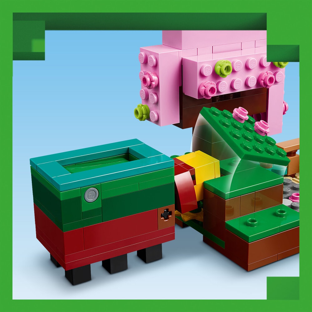 LEGO Minecraft - De kersenbloesemtuin 8+