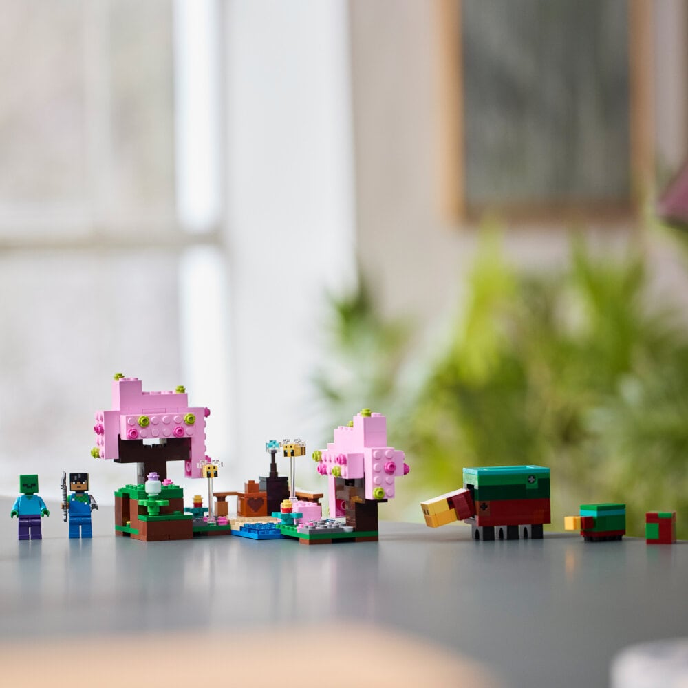 LEGO Minecraft - De kersenbloesemtuin 8+