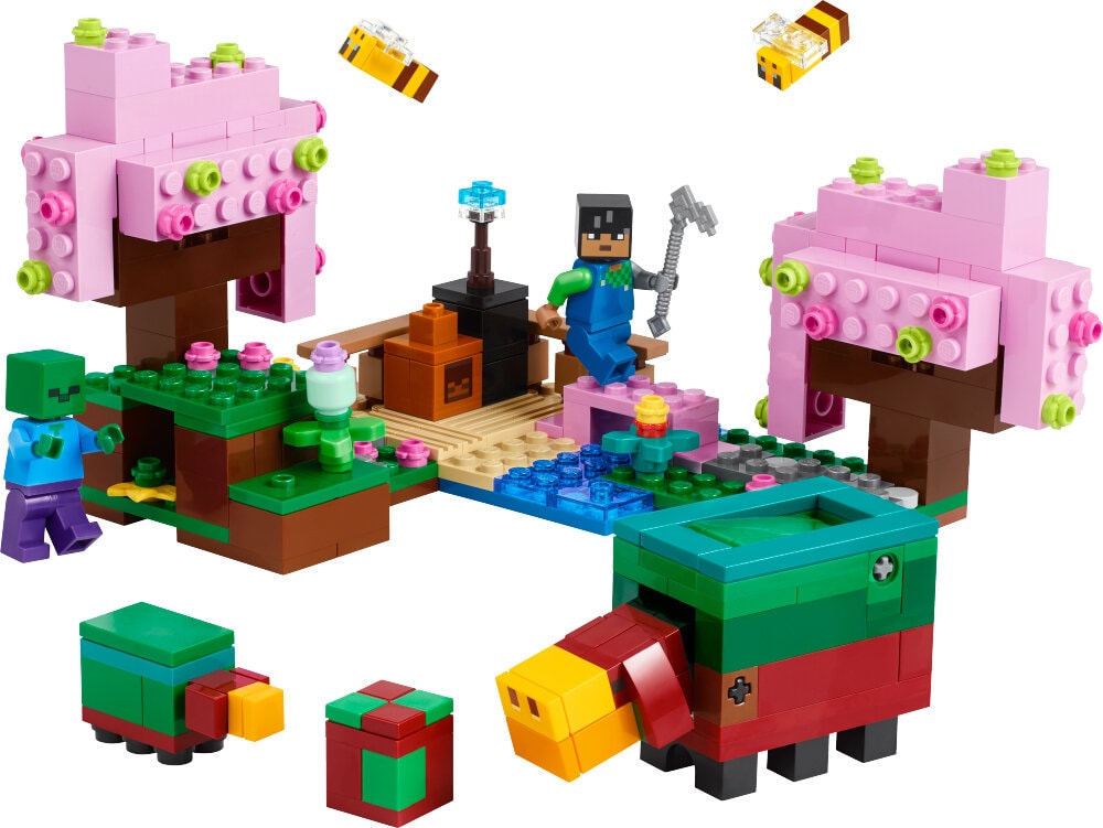 LEGO Minecraft - De kersenbloesemtuin 8+