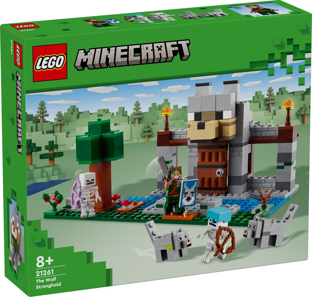 LEGO Minecraft - De wolvenburcht 8+