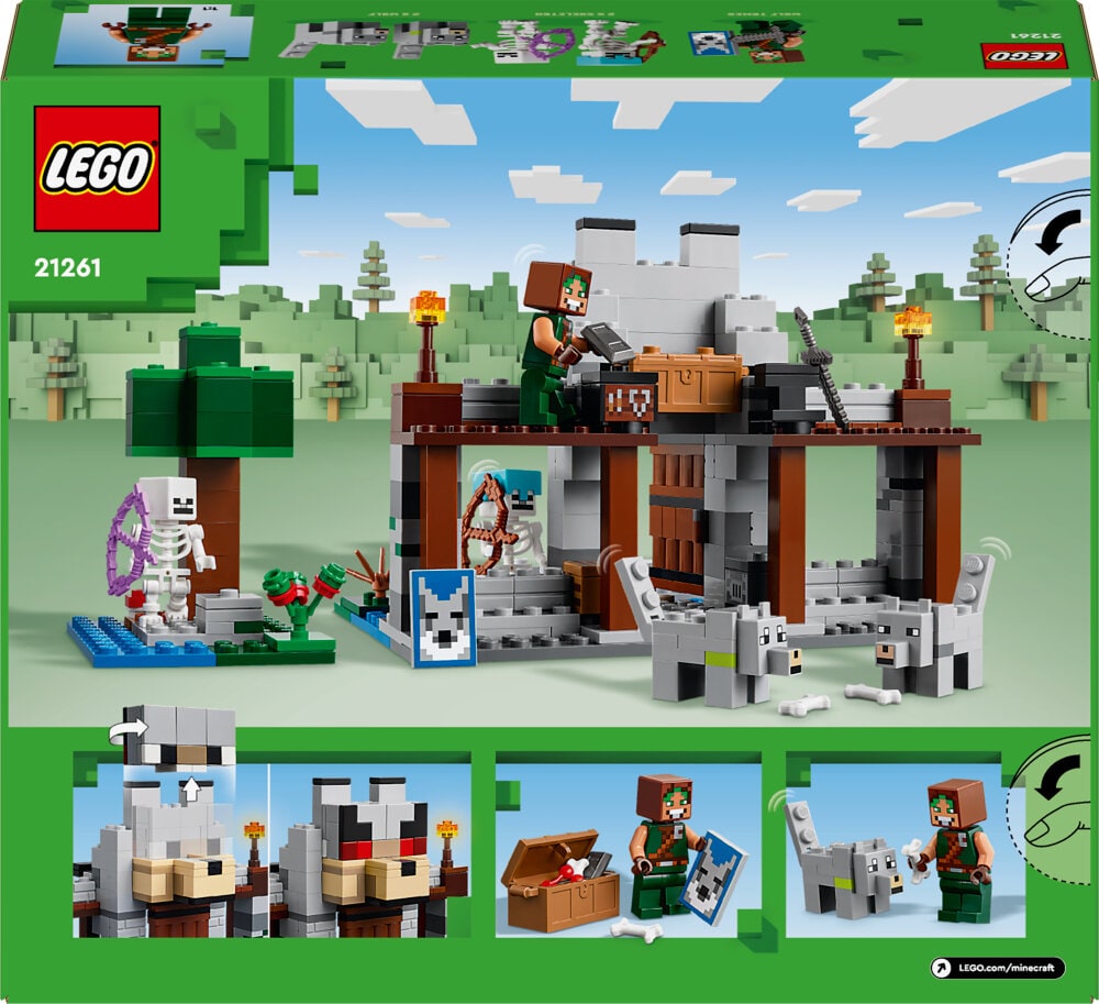 LEGO Minecraft - De wolvenburcht 8+