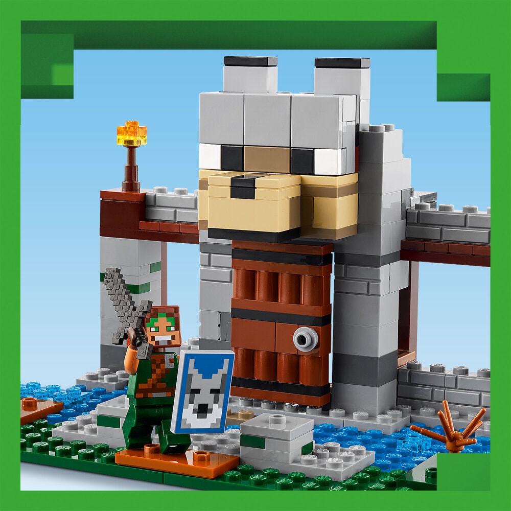LEGO Minecraft - De wolvenburcht 8+