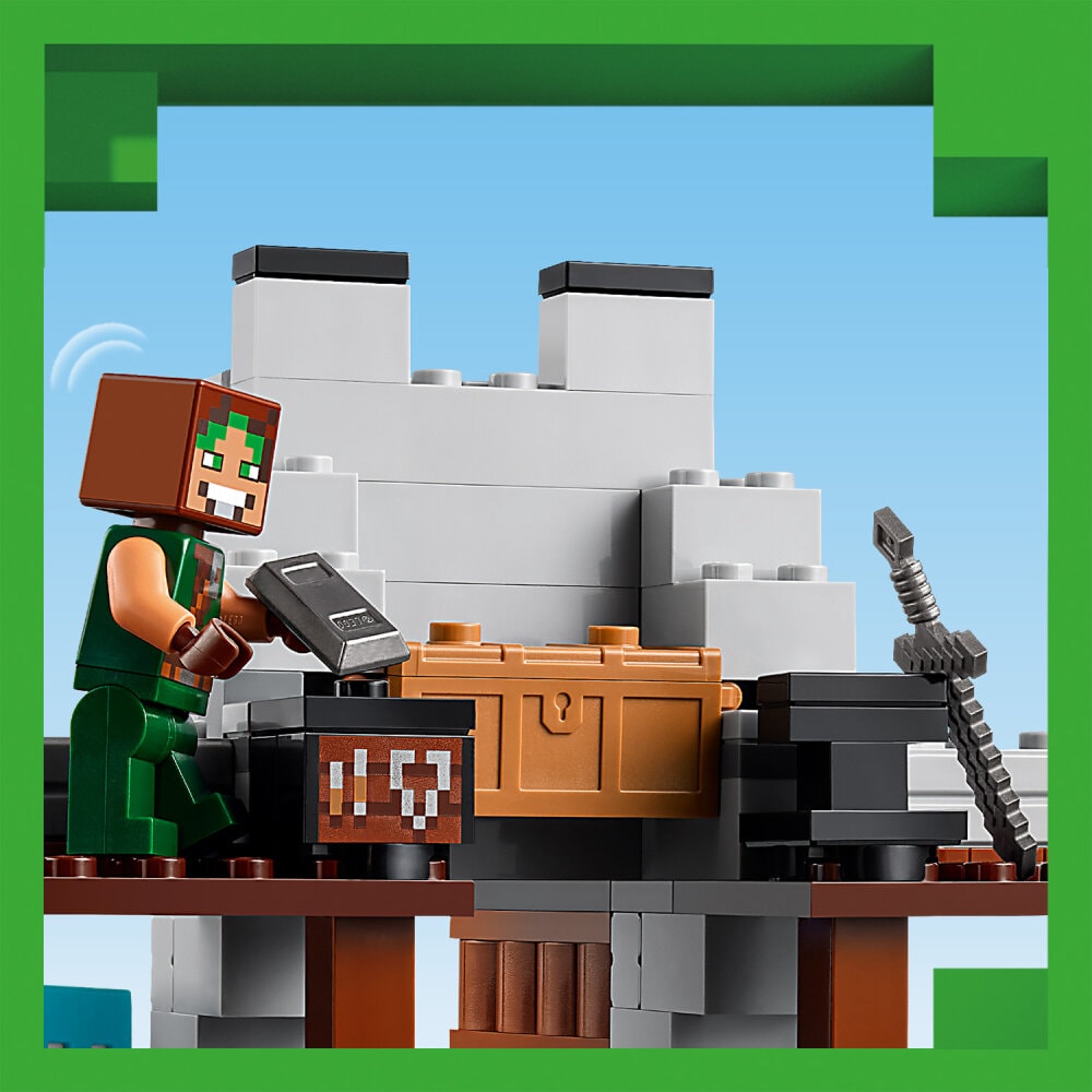 LEGO Minecraft - De wolvenburcht 8+