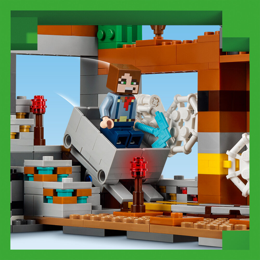 LEGO Minecraft - De woestenijmijnschacht 8+
