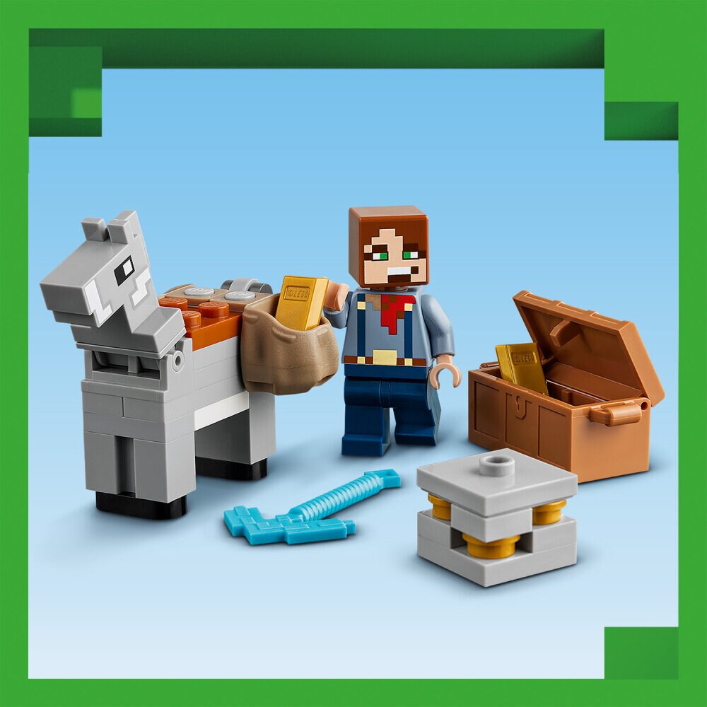 LEGO Minecraft - De woestenijmijnschacht 8+