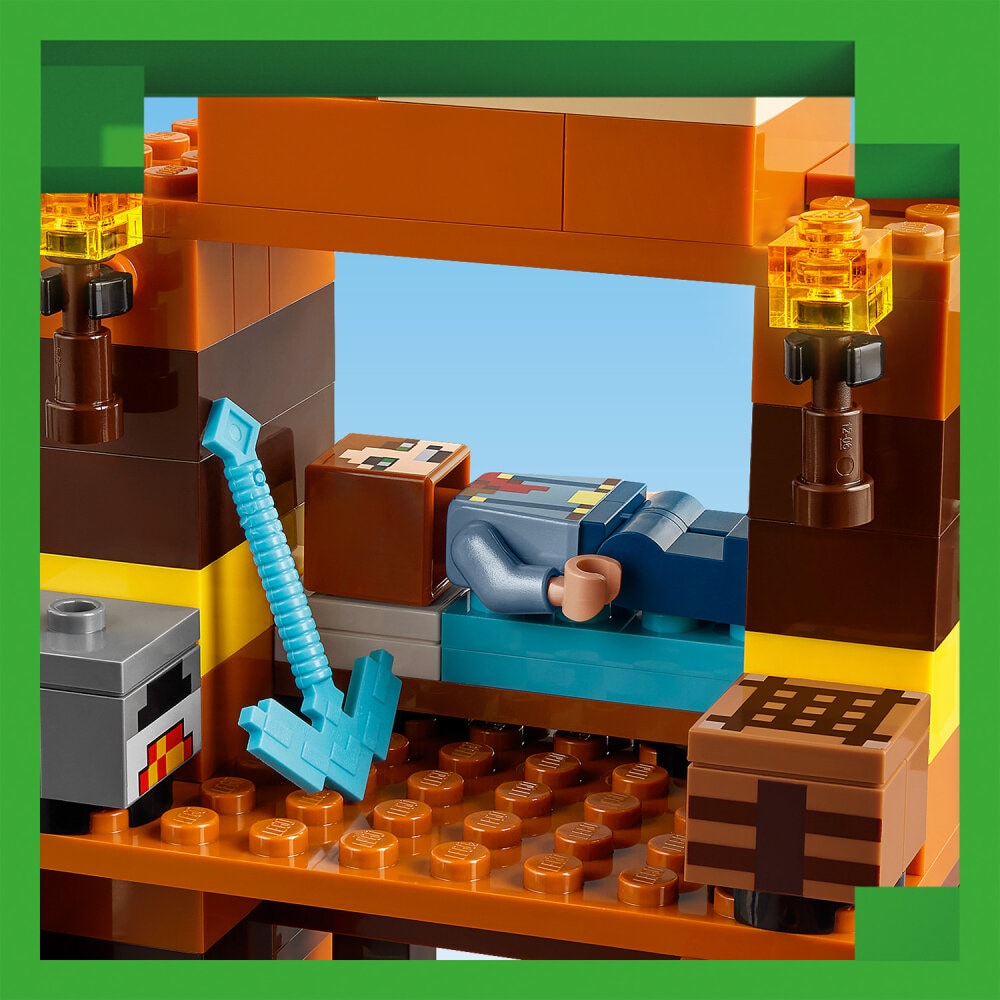 LEGO Minecraft - De woestenijmijnschacht 8+