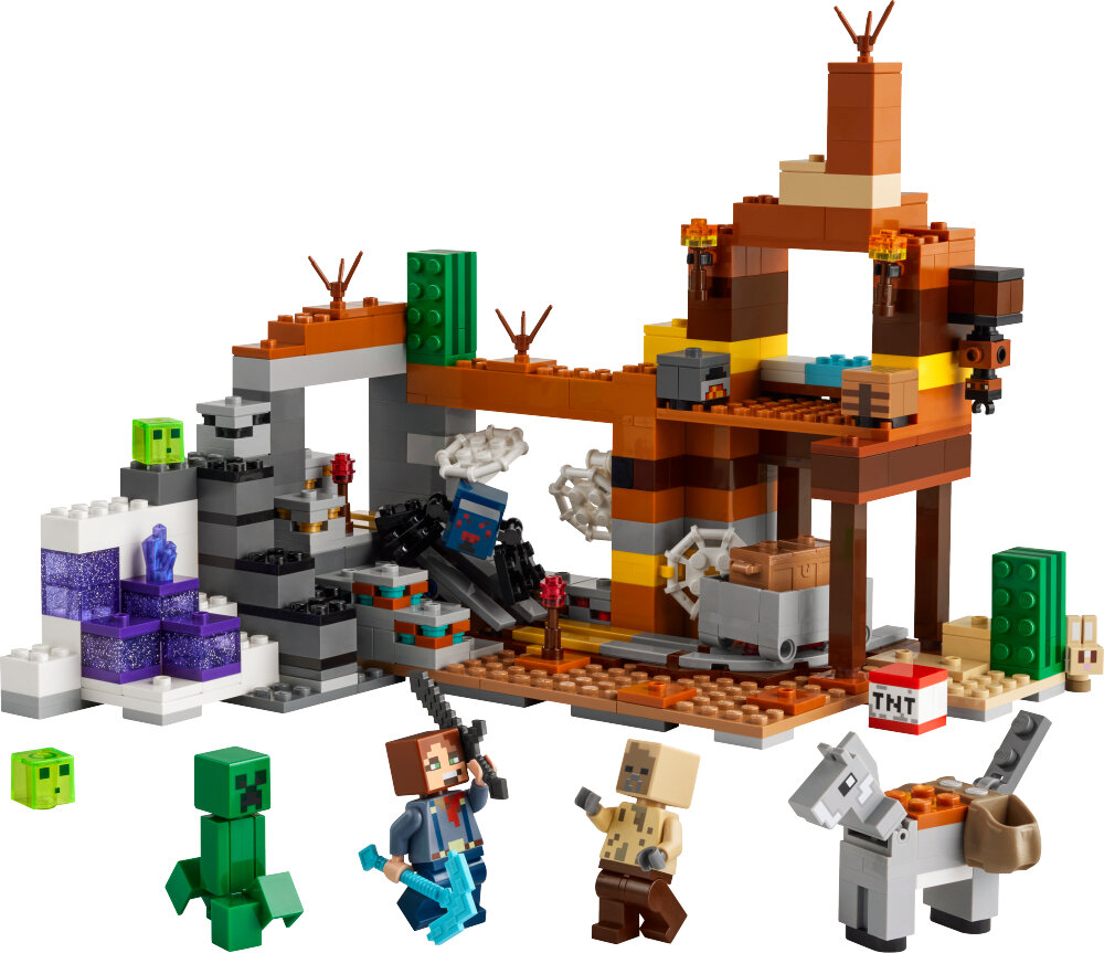 LEGO Minecraft - De woestenijmijnschacht 8+