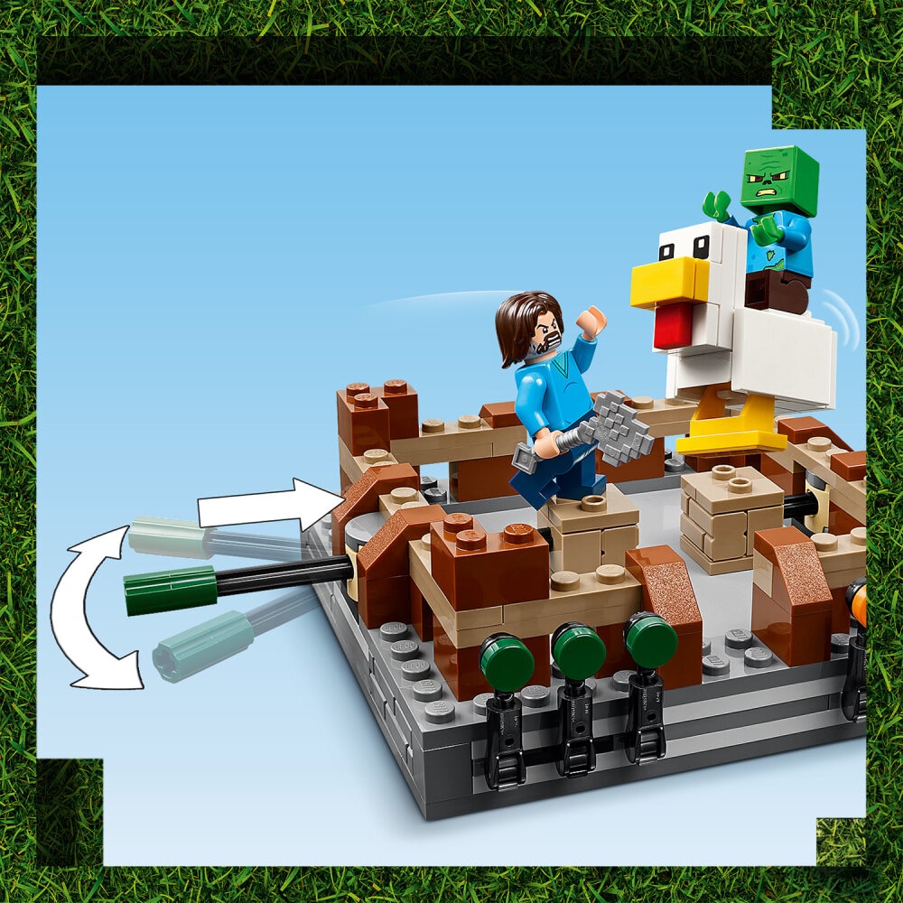 LEGO Minecraft - De arena bij het boslandhuis 10+