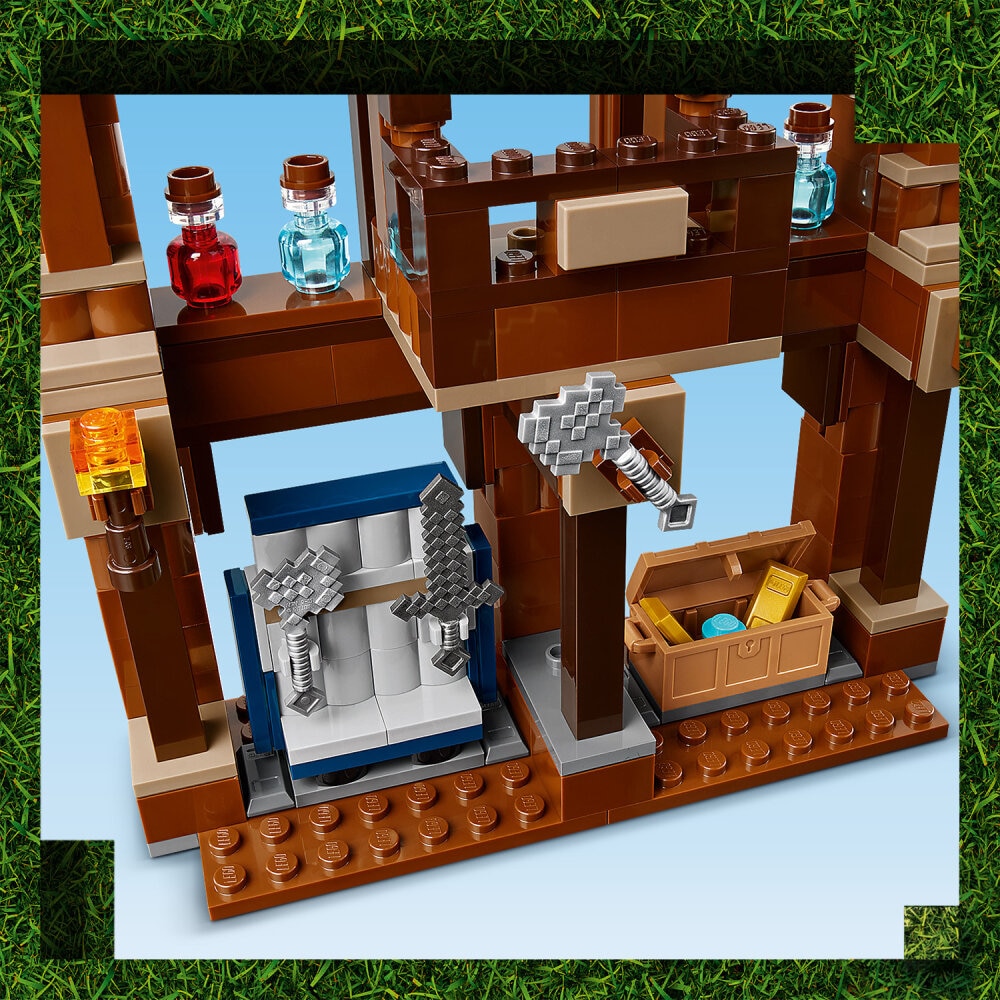 LEGO Minecraft - De arena bij het boslandhuis 10+