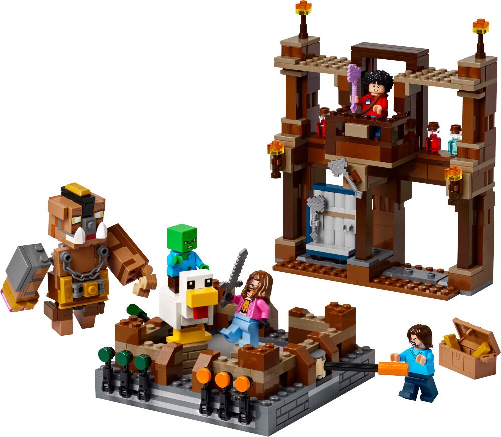 LEGO Minecraft - De arena bij het boslandhuis 10+