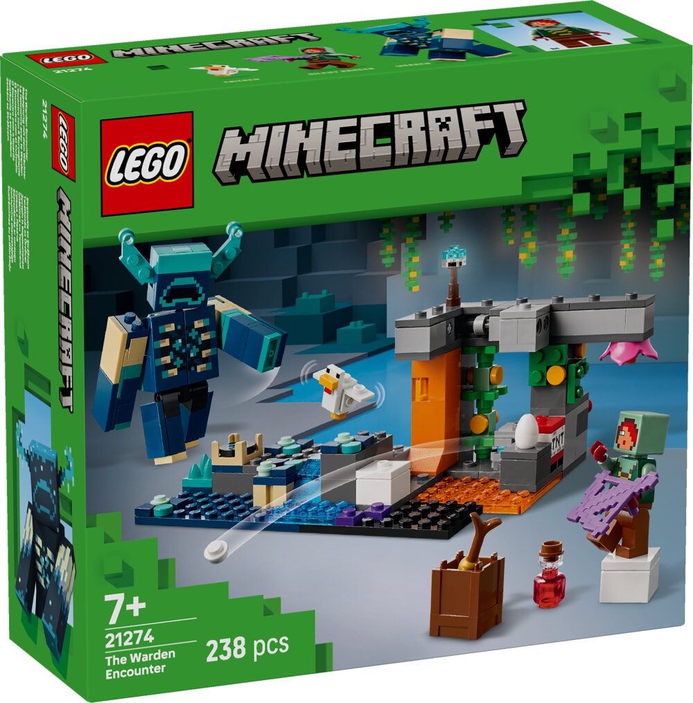 LEGO Minecraft - De ontmoeting met de Opzichter 7+