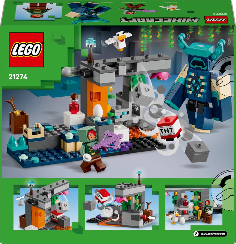 LEGO Minecraft - De ontmoeting met de Opzichter 7+