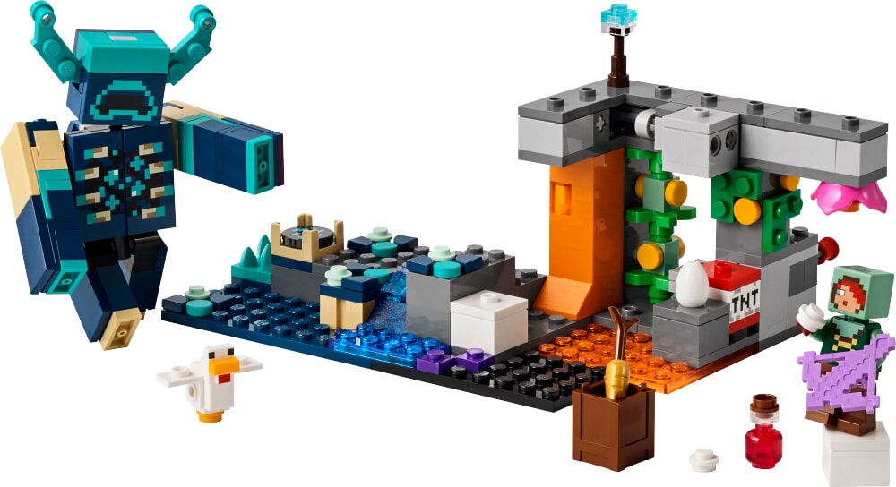 LEGO Minecraft - De ontmoeting met de Opzichter 7+