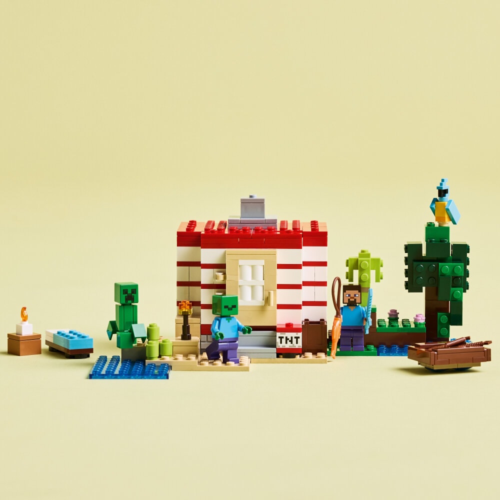 LEGO Minecraft - Het TNT junglehuis 8+