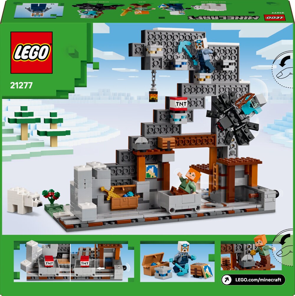LEGO Minecraft - De pikhouweelmijn 8+