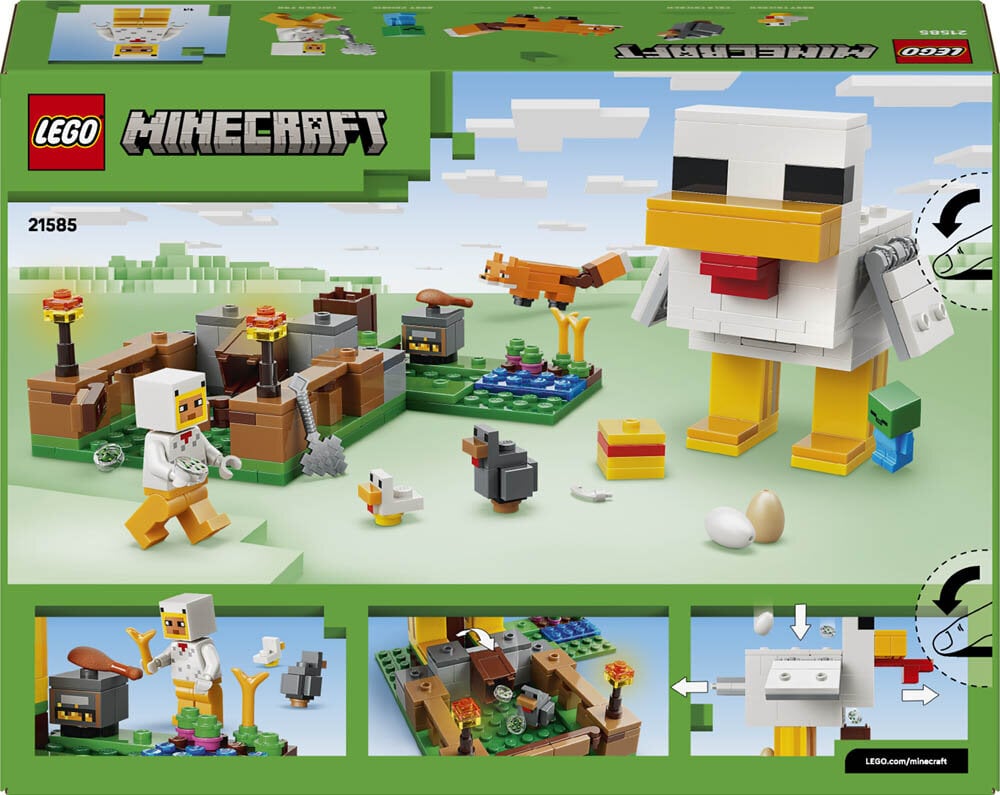 LEGO Minecraft - Kippenhok 7+