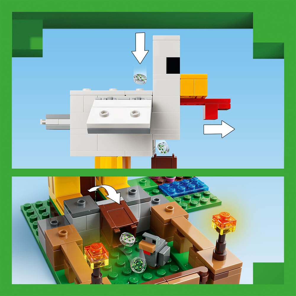 LEGO Minecraft - Kippenhok 7+
