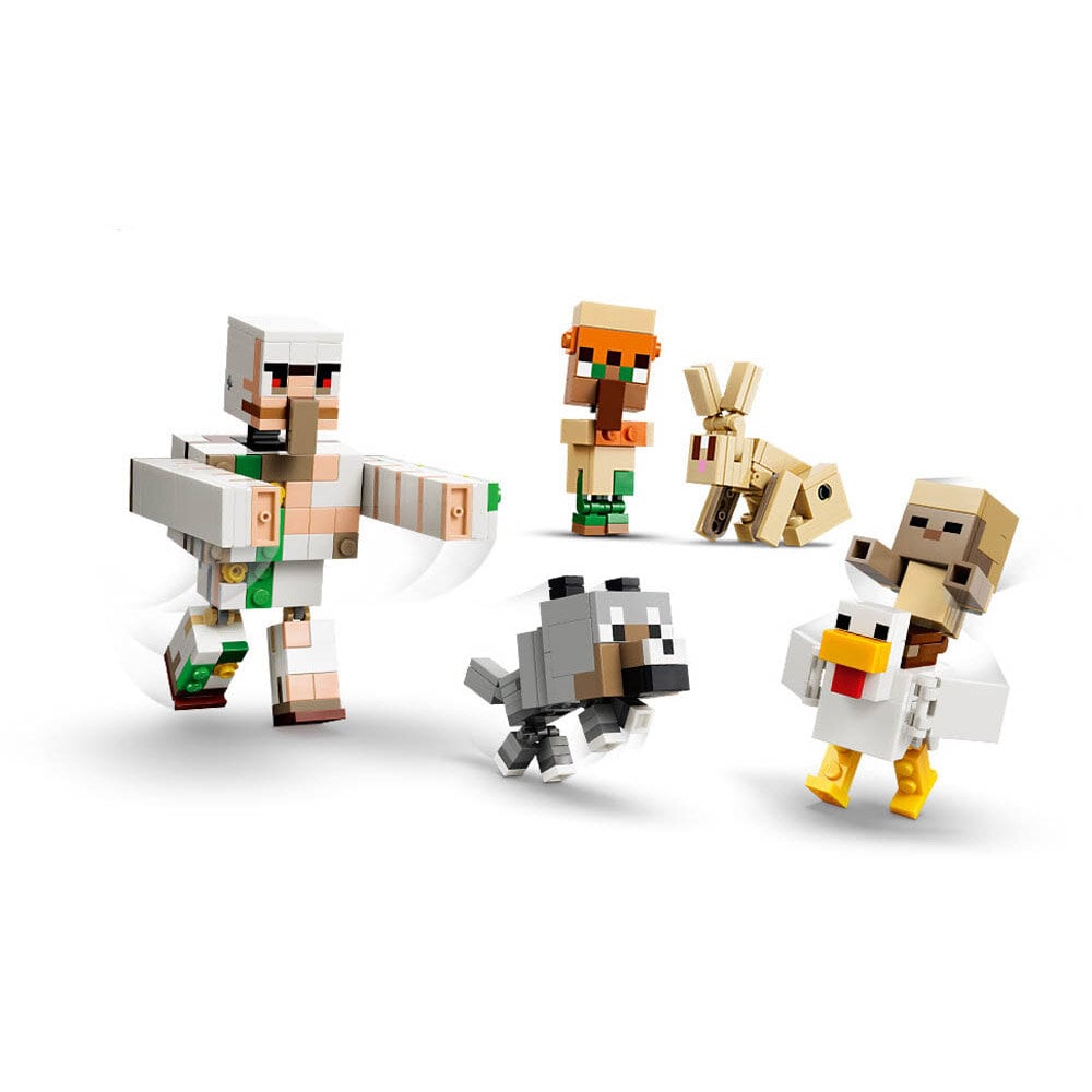 LEGO Minecraft - Woestijnaanval met kippenrijder 9+