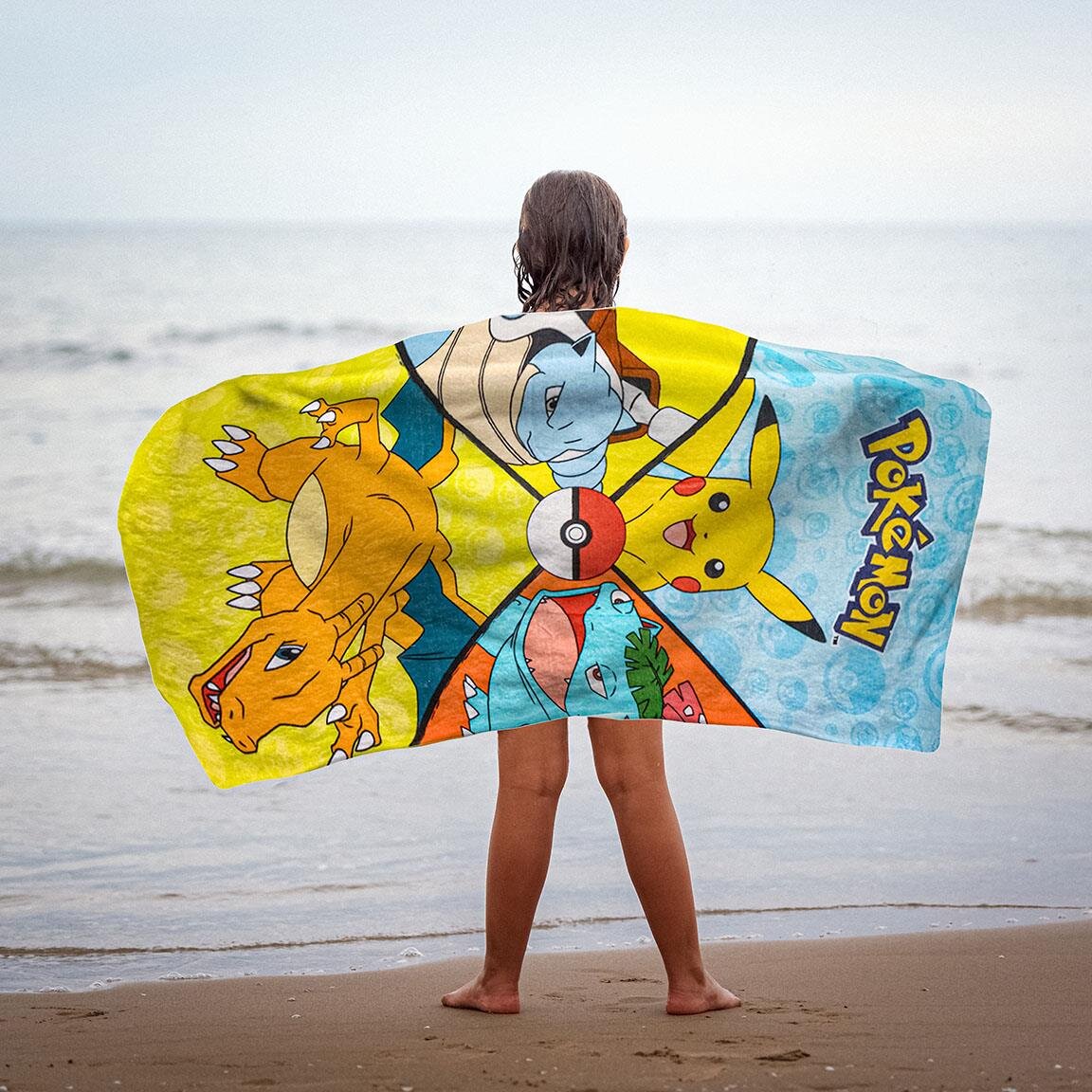 Pokémon - Katoenen Handdoek 70 x 140 cm