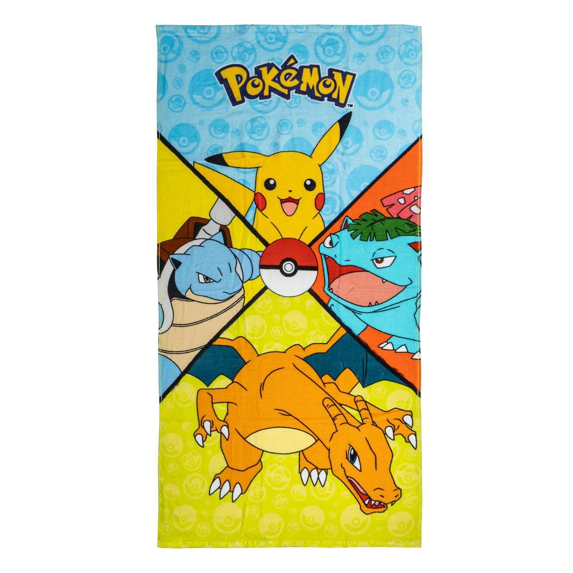 Pokémon - Katoenen Handdoek 70 x 140 cm