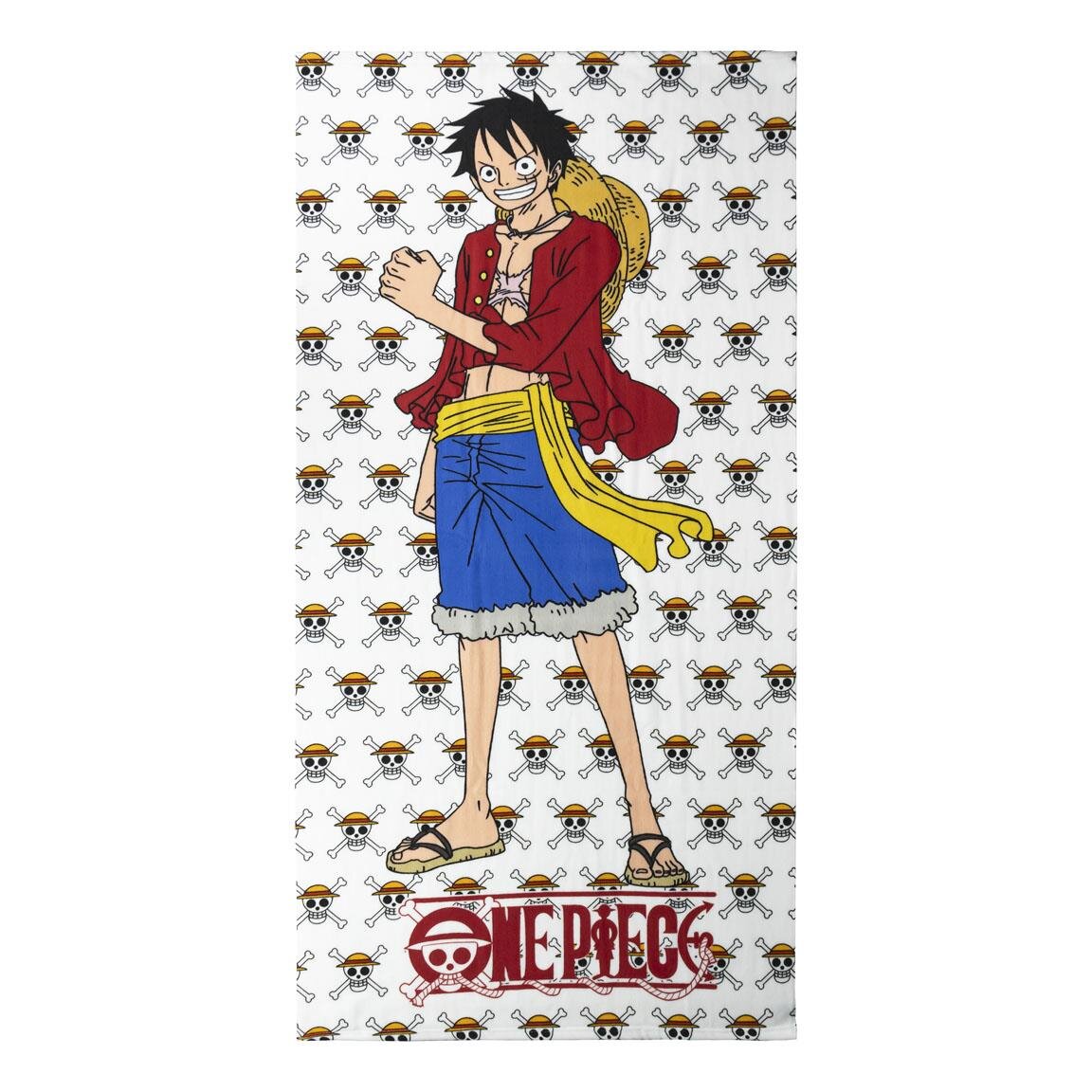 One Piece - Badhanddoek Luffy 70 x 140 cm