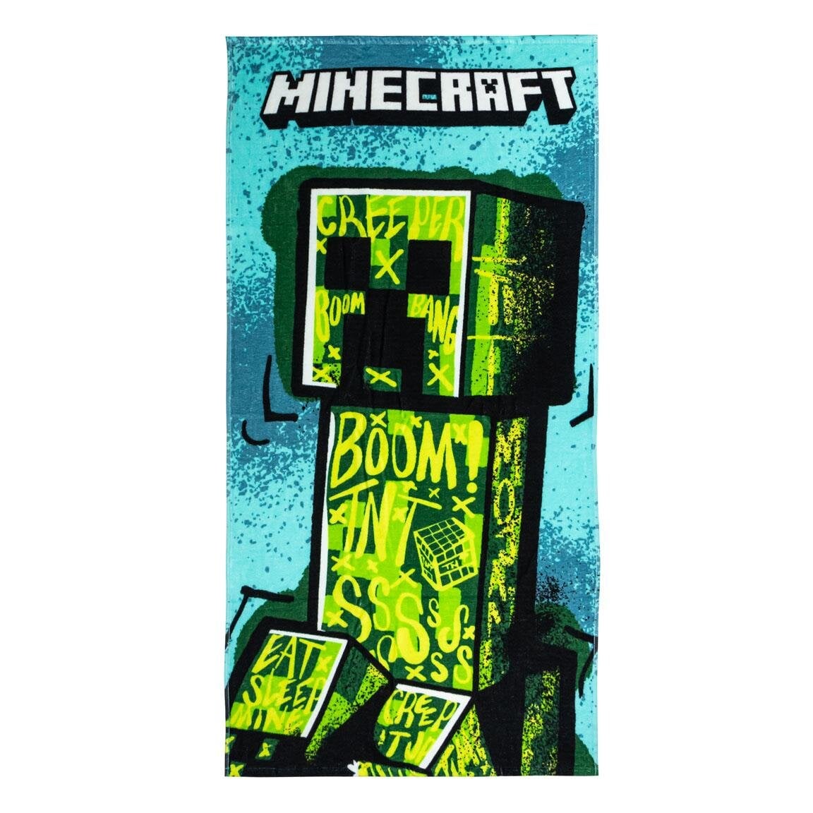 Minecraft - Katoenen Handdoek 70 x 140 cm