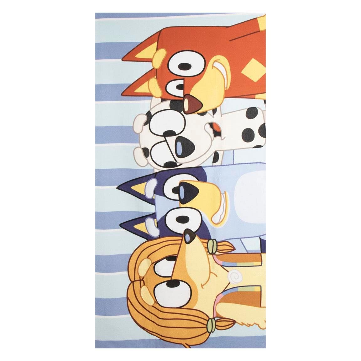 Bluey met vrienden Badhanddoek 70 x 140 cm