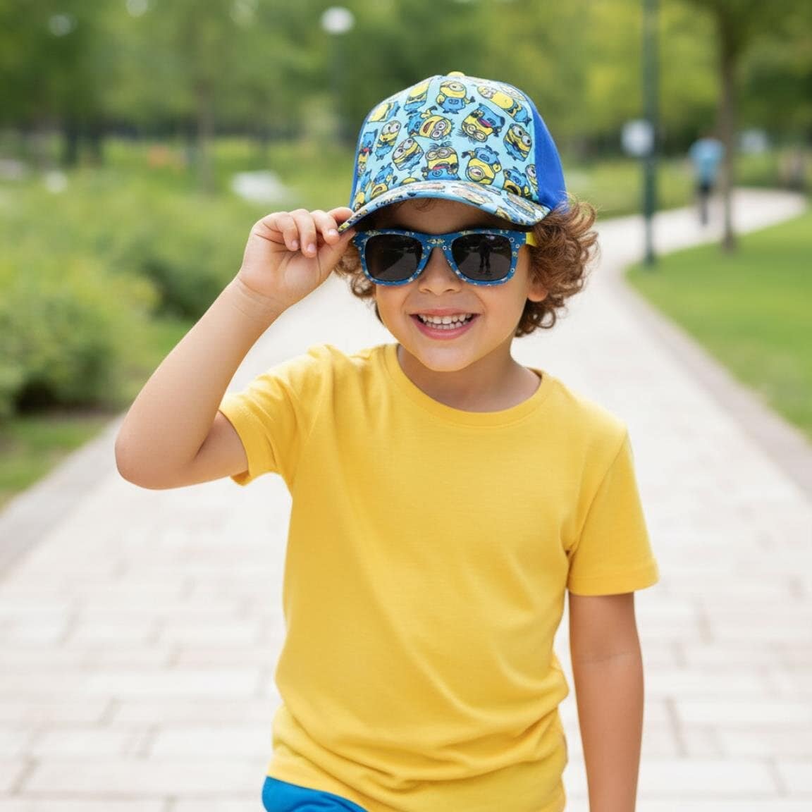 Minions - Pet en zonnebril voor kinderen