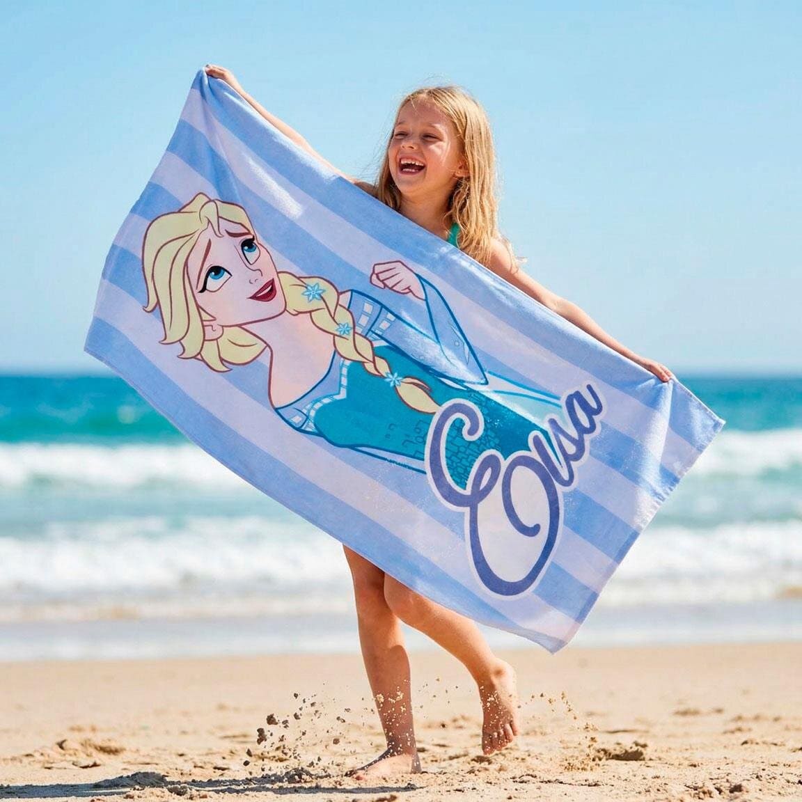 Frozen Elsa Badhanddoek 70 x 140 cm