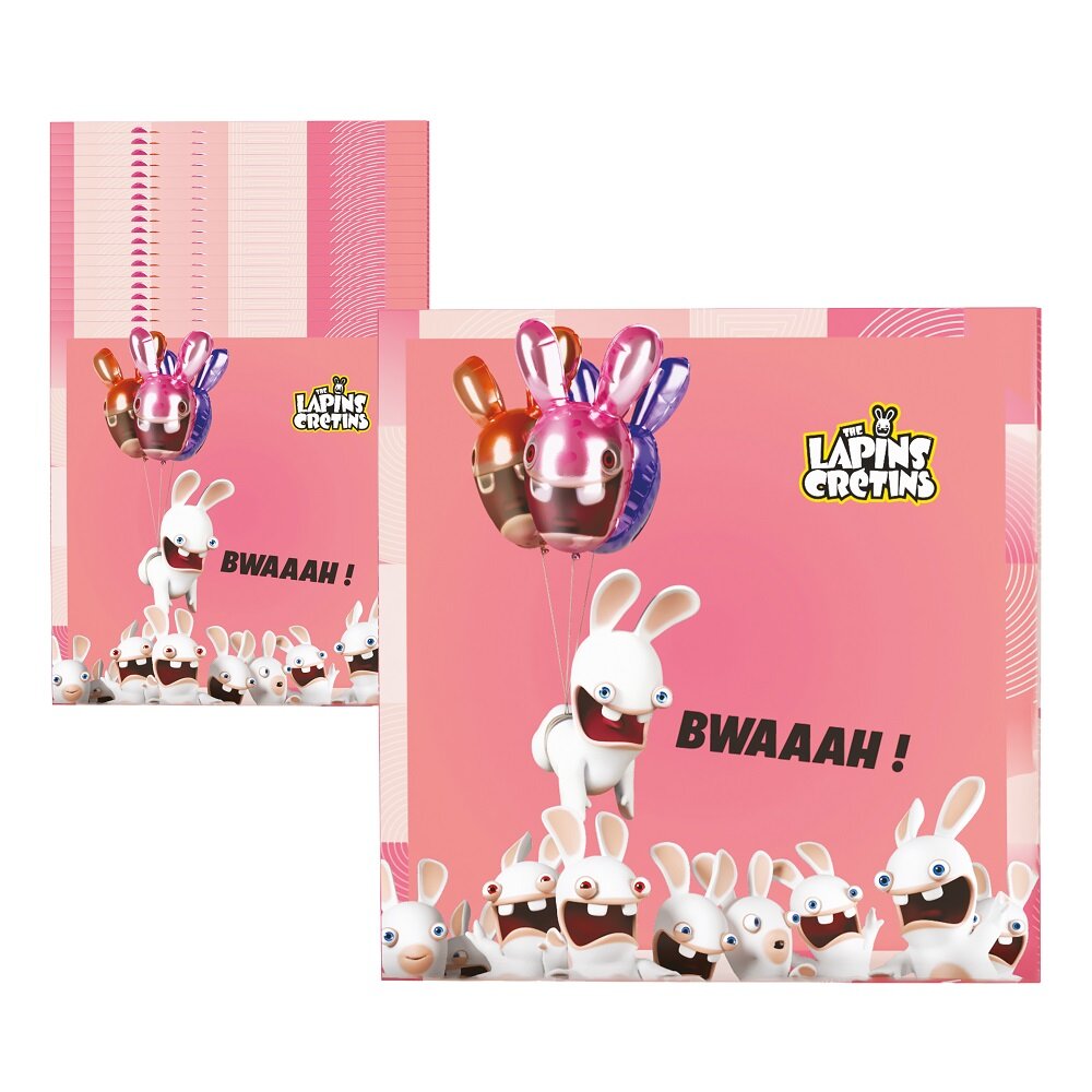 Rabbids - Servetten 20 stuks