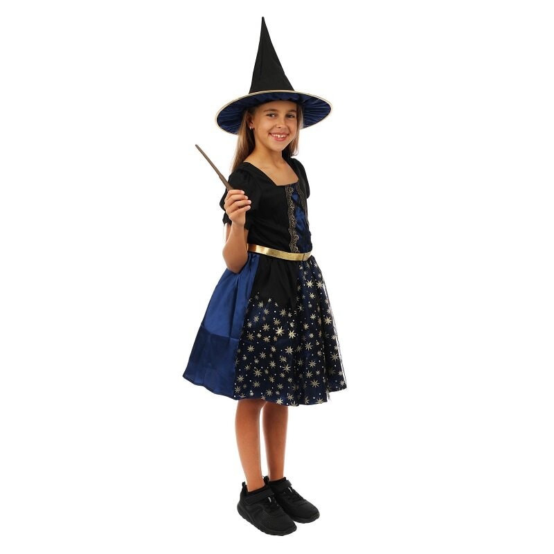 Halloween Heksenkostuum Kind 7-9 jaar (117-134 cm)