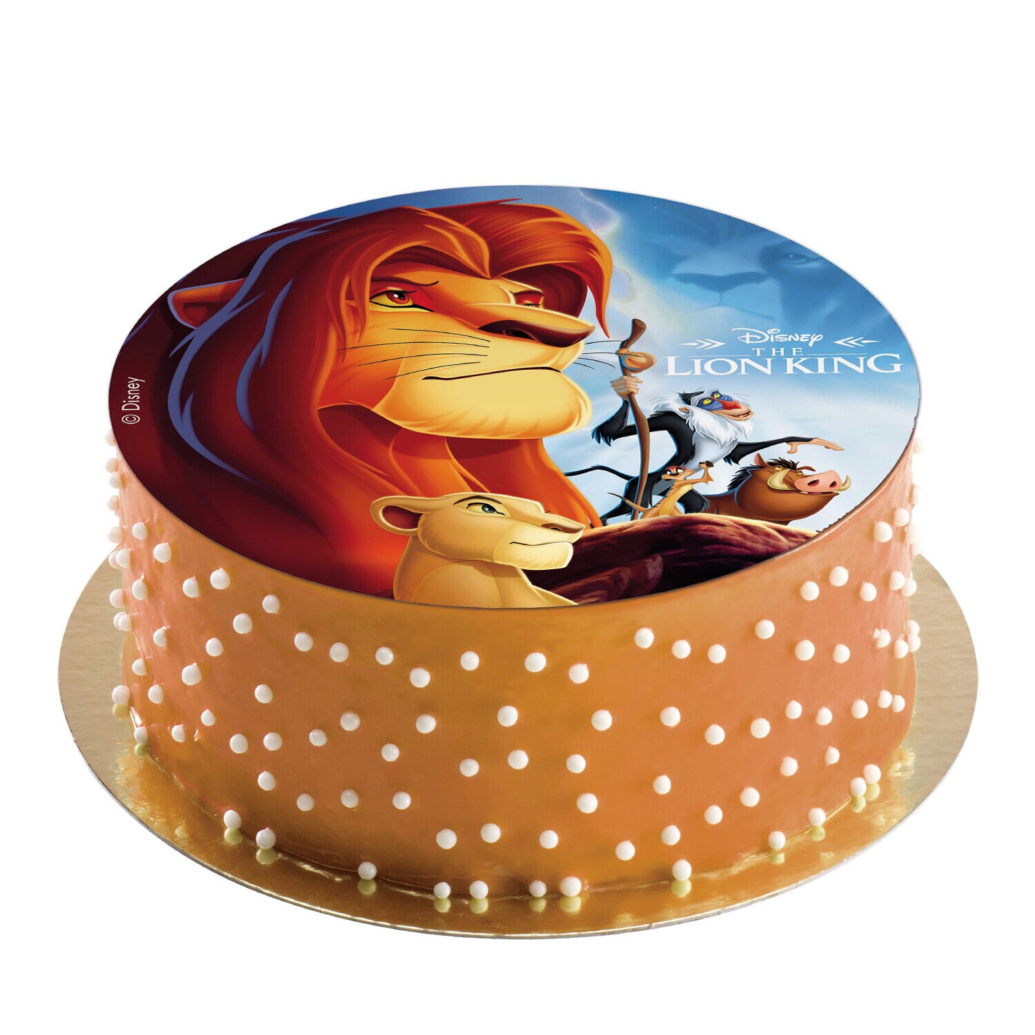 Taartprint Disney De Leeuwenkoning - Fondant 20 cm