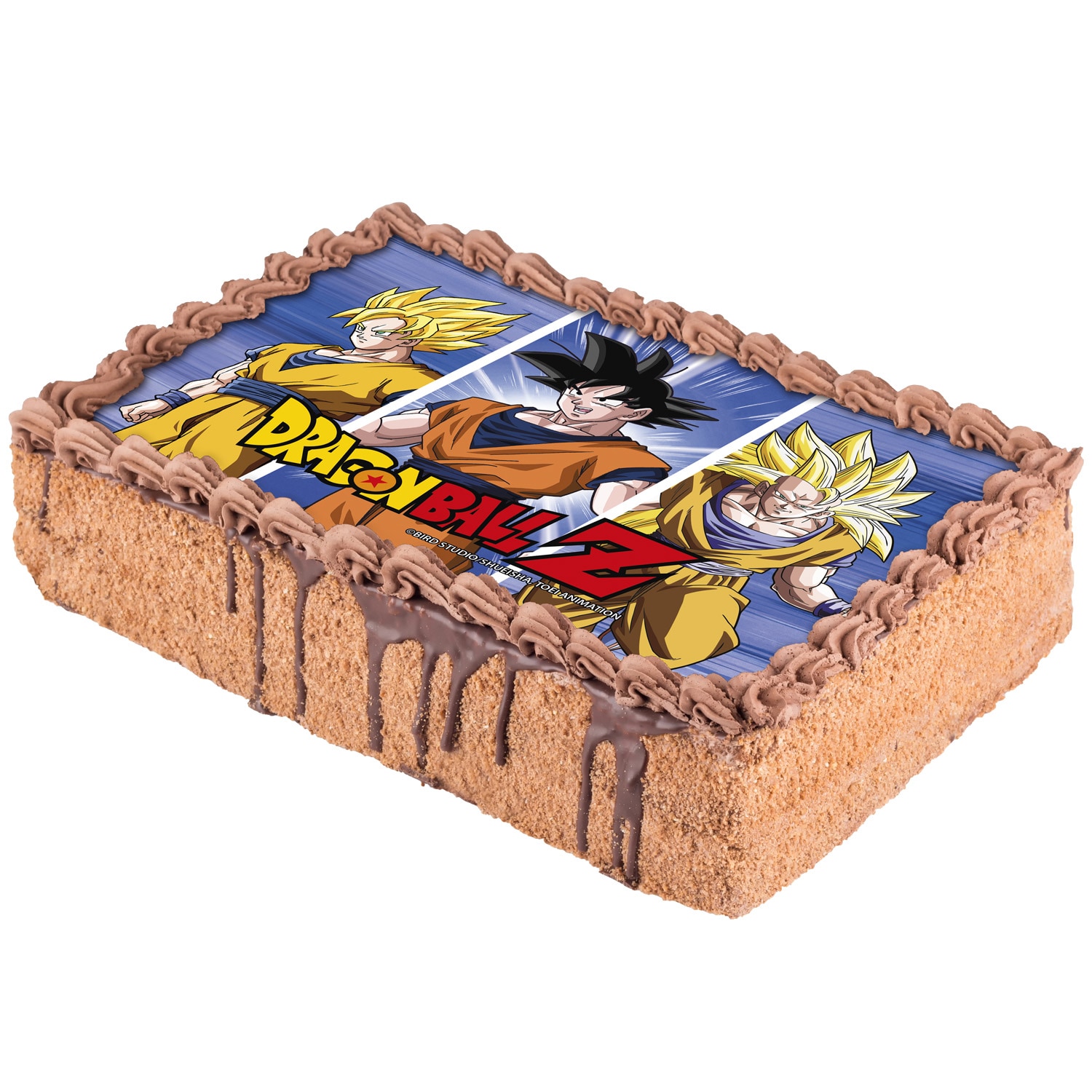 Taartprint Dragon Ball - Fondant 15 x 21 cm