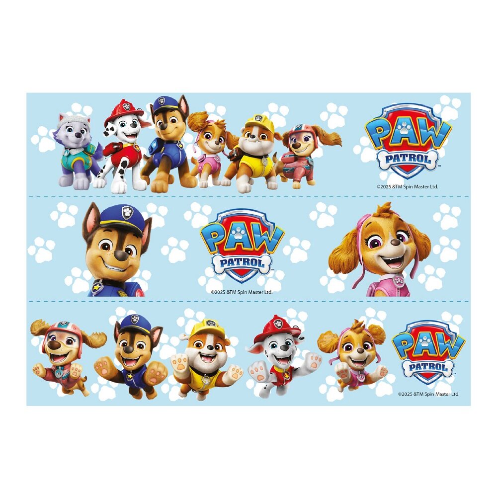 Paw Patrol Taartdecoratiebanden Fondant